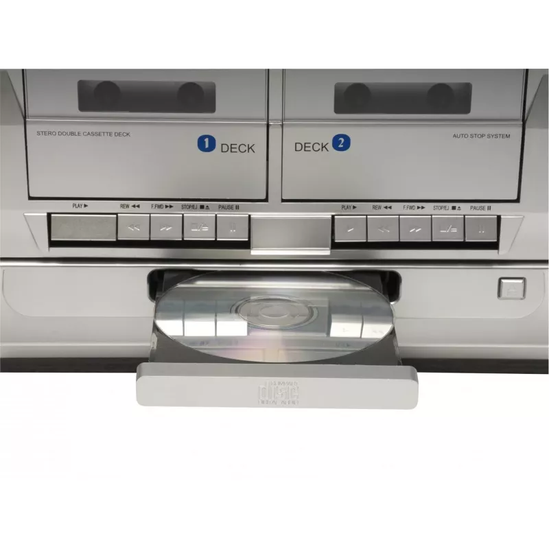 Inter Sales Denver MRD-166 - 6,9 kg - μαύρο - γκρι - προσωπικό CD player