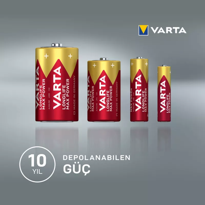 VARTA Max Tech μπαταρία Mignon 1,5 V συσκευασία 4 τεμ. blister (4706101404)