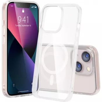 StyleShell SHOCKFlex, θήκη κινητού διάφανη, iPhone 16 Plus, συμβατή με MagSafe