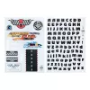 Αυτοκόλλητα τοίχου Paladone Hot Wheels Personalisation PP13745HW — διακοσμητικά αυτοκόλλητα για παιδικό δωμάτιο
