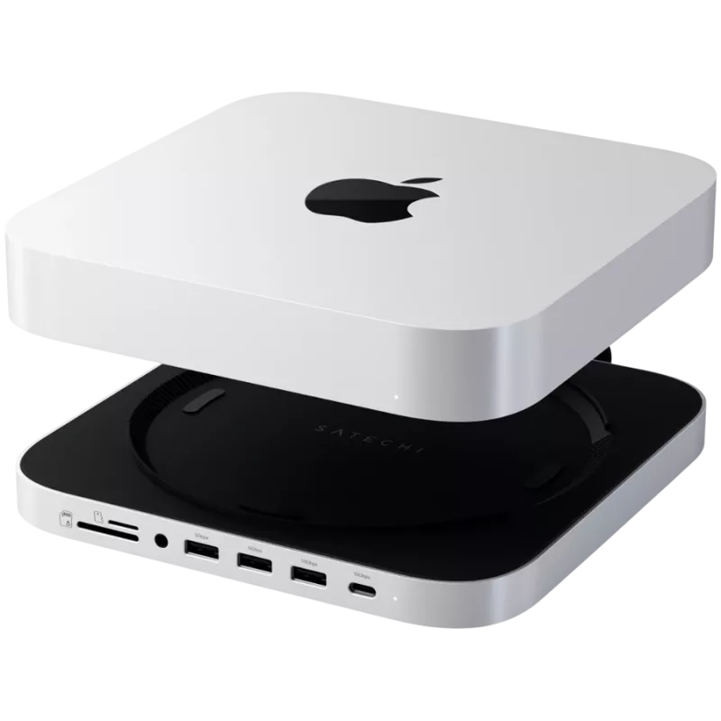 Dock laptop Satechi ST-GMMSHS ενσύρματο USB 3.2 Gen 2 Type-C λευκό