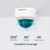 Foscam D4Z κάμερα παρακολούθησης IP εξωτερικού χώρου, 4 MP, 1536p, Wi-Fi AC, LAN, λευκή