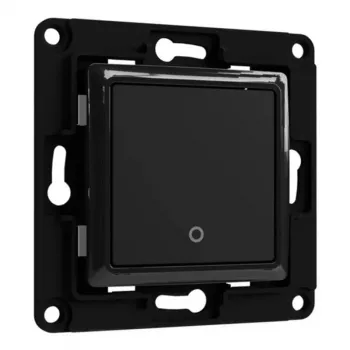 Διακόπτης φωτός Shelly Wall Switch 1 Μαύρο