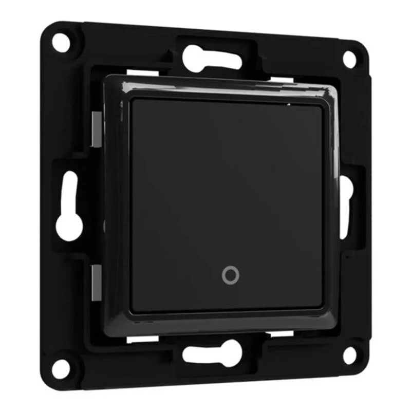 Διακόπτης φωτός Shelly Wall Switch 1 Μαύρο