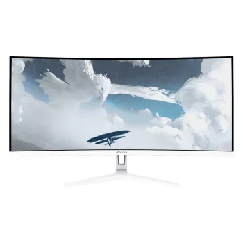 Οθόνη Curved Arozzi Nova 34 ίντσες (86.4 cm) VA LED 3440×1440 21:9 1 ms Λευκό