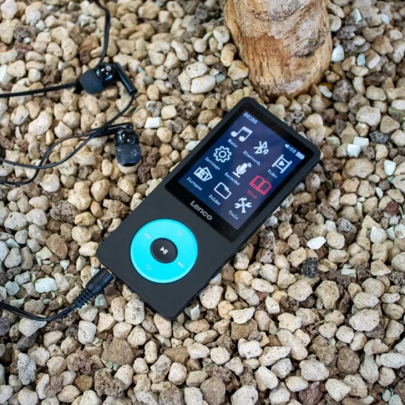MP3 player Lenco Xemio-860BU 8 GB Μαύρο Μπλε LCD 18h αναπαραγωγή