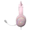 Ακουστικά Subsonic Spectra LED Gaming Headset Sweety ροζ