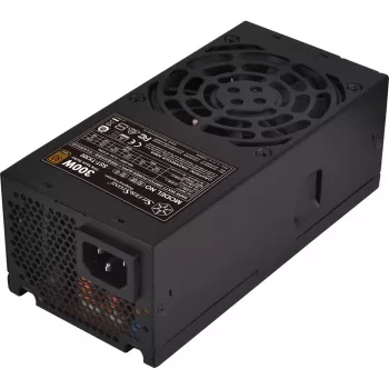 SilverStone TFX Series SST-TX300 - Τροφοδοτικό (εσωτερικό) - TFX12V / ATX12V 2,4 - 80 PLUS Bronze - AC 100-240 V - 300 Watt - Active PFC - Μαύρο (SST-TX300)