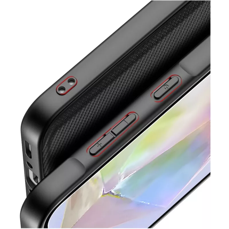 StyleShell NYLO, Θήκη κινητού μαύρη, Samsung Galaxy A36 5G
