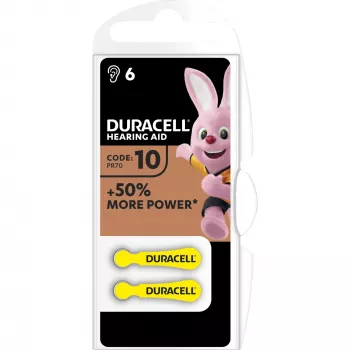 Μπαταρία μίας χρήσης Duracell DA10