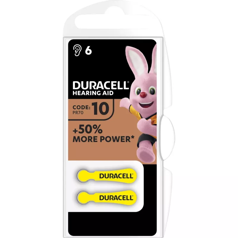 Μπαταρία μίας χρήσης Duracell DA10