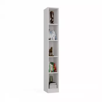top e shop Βιβλιοθήκη REGAŁ R25 25 cm Λευκή – μονοκόμματη βιβλιοθήκη