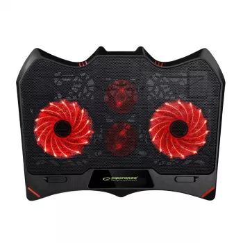 Esperanza EGC102 Buran βάση ψύξης gaming για laptop, 2000 RPM, μαύρη