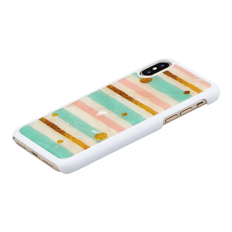 Θήκη smartphone iKins για iPhone XS / iPhone XS Max – pop mint μαύρο