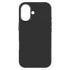 Θήκη πλάτης FIXED MagFlow από υγρό σιλικόνη για Apple iPhone 17, μαύρο