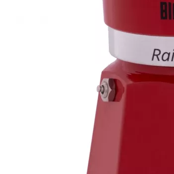 Bialetti Rainbow 1TZ καφετιέρα, 60 ml, κόκκινη
