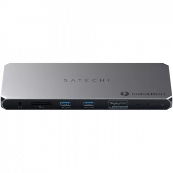 Satechi Thunderbolt 4 Dock ST-DT4MDM-EU — Thunderbolt 4 Docking station, 2× HDMI 2.0, 2× USB-A 3.2