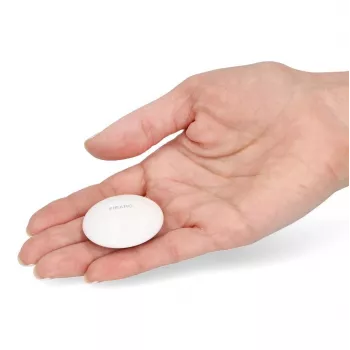 Αισθητήρας θερμοκρασίας Fibaro FGBRS-001 ελεύθερος χωρίς καλώδιο — εσωτερικός, 2400 MHz, CR2032, ακρίβεια ±0,5°C