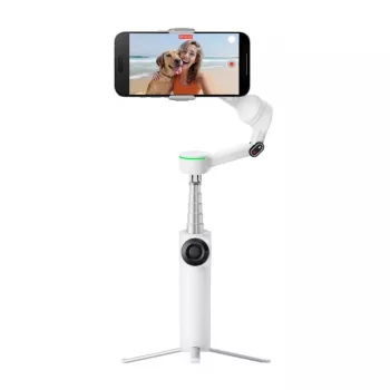 Insta360 Flow 2 Pro AI Tracker Stabilizer Bundle (λευκό)
