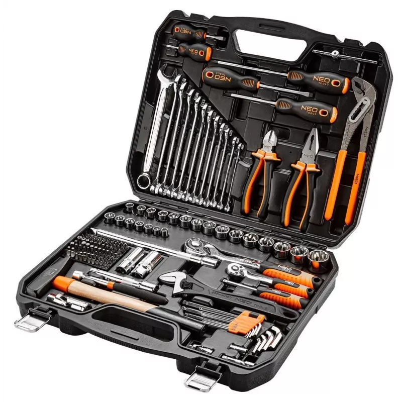 NEO tools 08-945 σετ καρυδάκια 1/4 1/2 ίντσες ευέλικτο ανθεκτικό