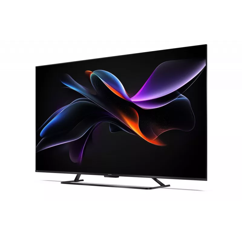 Sharp 65HR7265E 65" 4K UHD Smart LED τηλεόραση, Google TV, Wi-Fi, μαύρη
