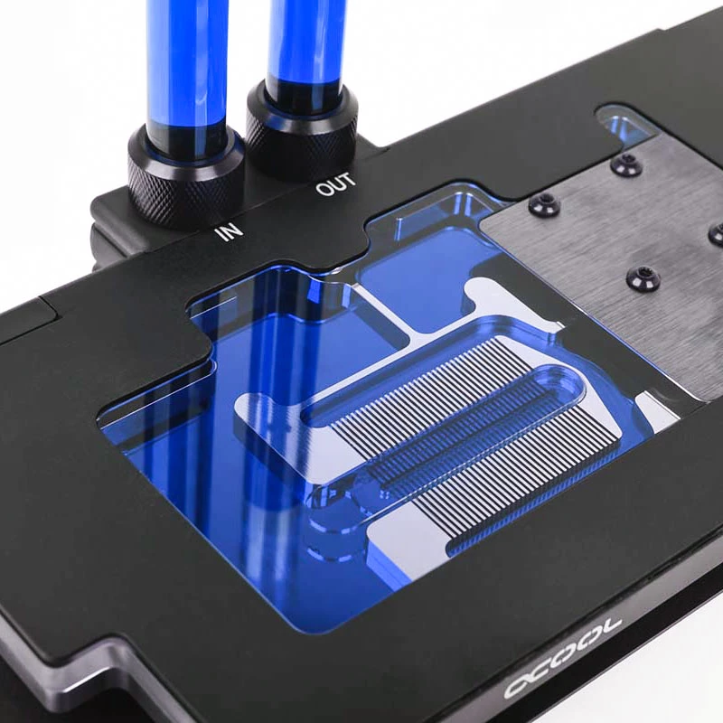 Alphacool Eiswasser Crystal Blau, 1000ml έτοιμο μείγμα υγρού ψύξης - μπλε