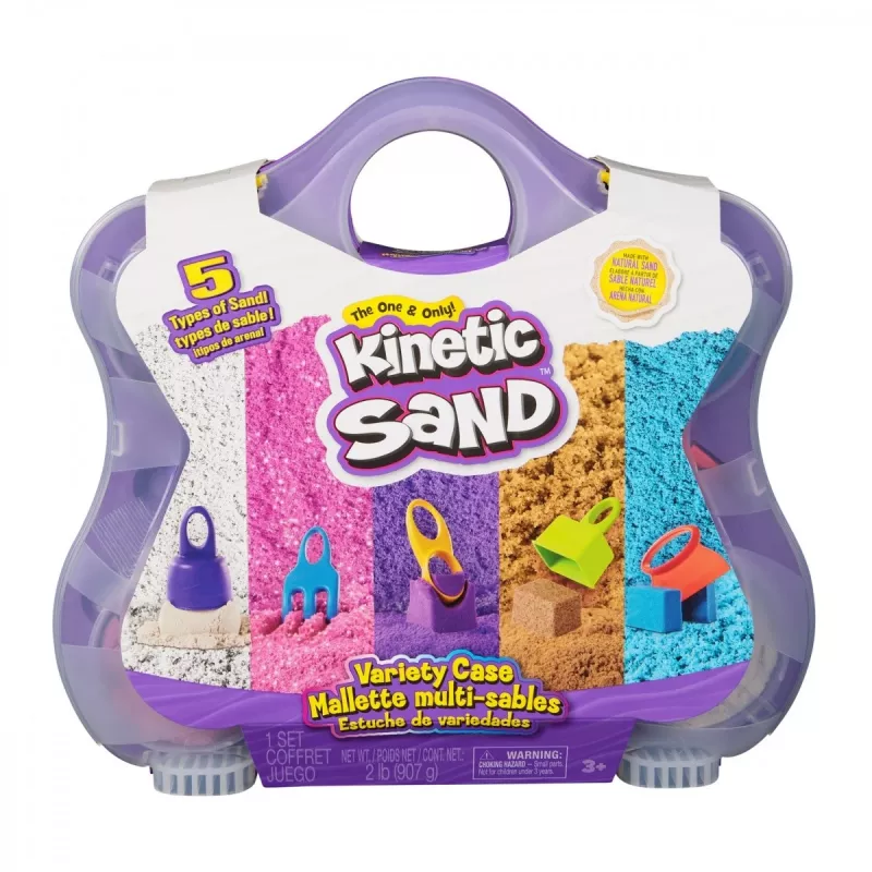 Kinetic Sand Castle Case - Lime Πράσινο