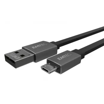 Καλώδιο USB Emtec T700B 1,2 m USB A Micro-USB B μαύρο