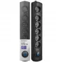 Προστασία από υπέρταση Qoltec 50112 Μαύρο 6 πρίζες AC 230V 3m