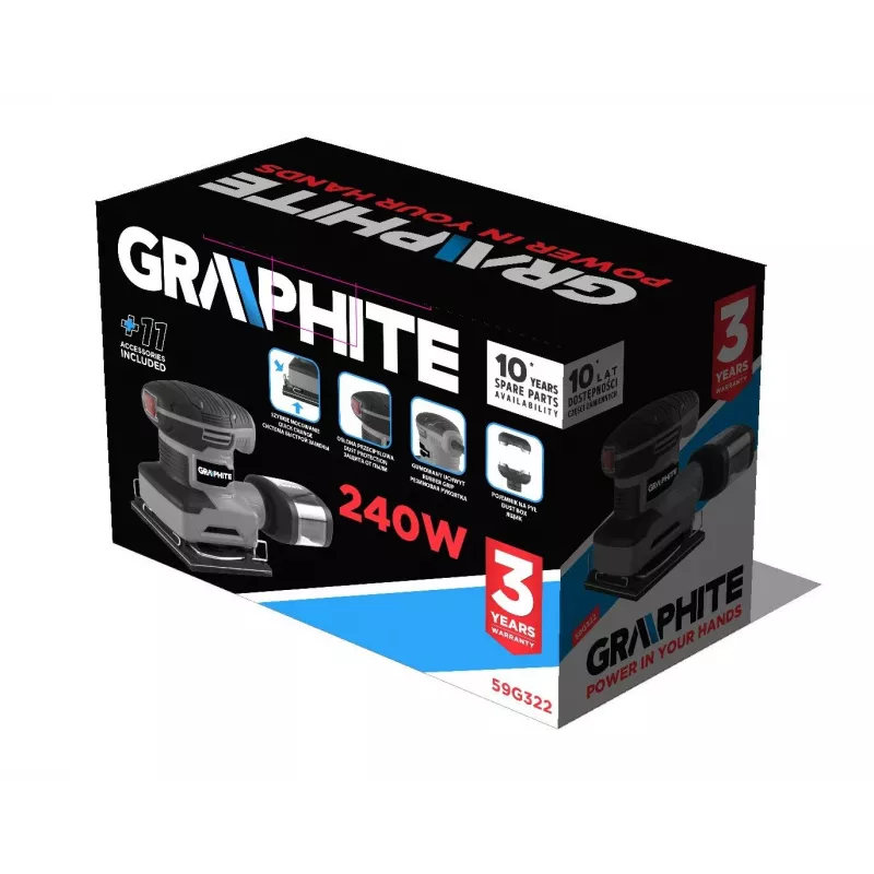 Graphite 59G322 Στιλβωτής/λειαντήρας δαπέδου