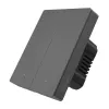 Διακόπτης τοίχου Wi‑Fi Sonoff M5-2C-80, 2 κυκλώματα, μοντέλο M5-2C-80