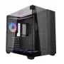 Κουτί υπολογιστή Darkflash TH285 (μαύρο) + 4 ανεμιστήρες