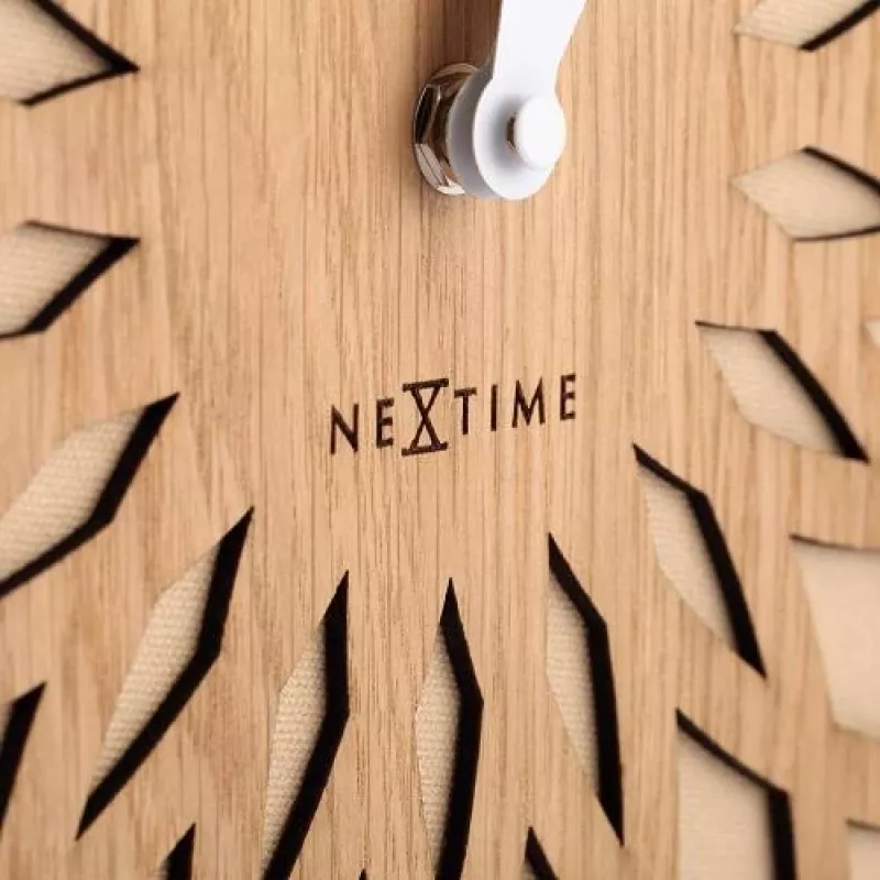 NeXtime ρολόι 3149be Sun Large, Ø50 cm, επιτοίχιο, μπεζ