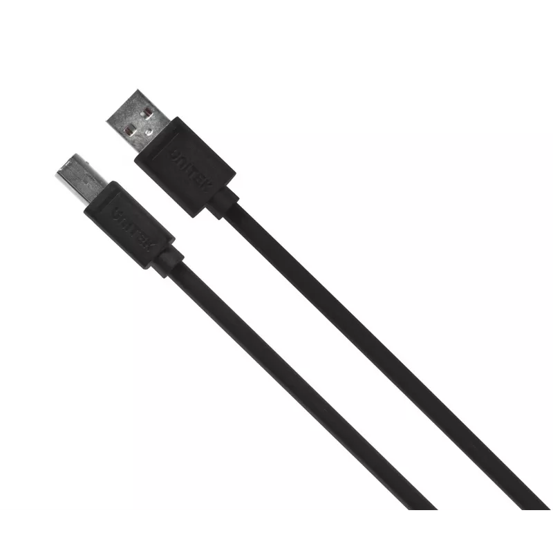UNITEK Y-C421GBK Καλώδιο USB 5 m USB 2.0 USB A USB B Μαύρο