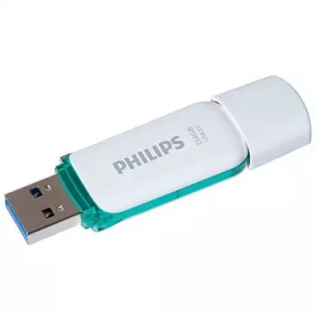 Philips FM25FD75B USB stick 256 GB USB Type-A 3.2 Gen 1 (3.1 Gen 1) τυρκουάζ, λευκό