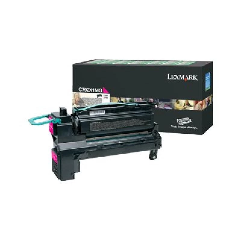 Lexmark C792X1MG κασέτα γραφίτη εξαιρετικά υψηλής απόδοσης, 20.000 σελίδες, ματζέντα