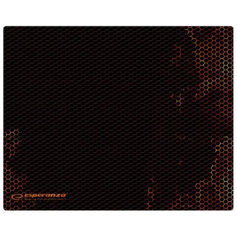 Gaming mouse pad ESPERANZA EGP102R — πολυεστέρας, 300×240 mm, πάχος 3 mm, μαύρο, τυπωμένη επιφάνεια