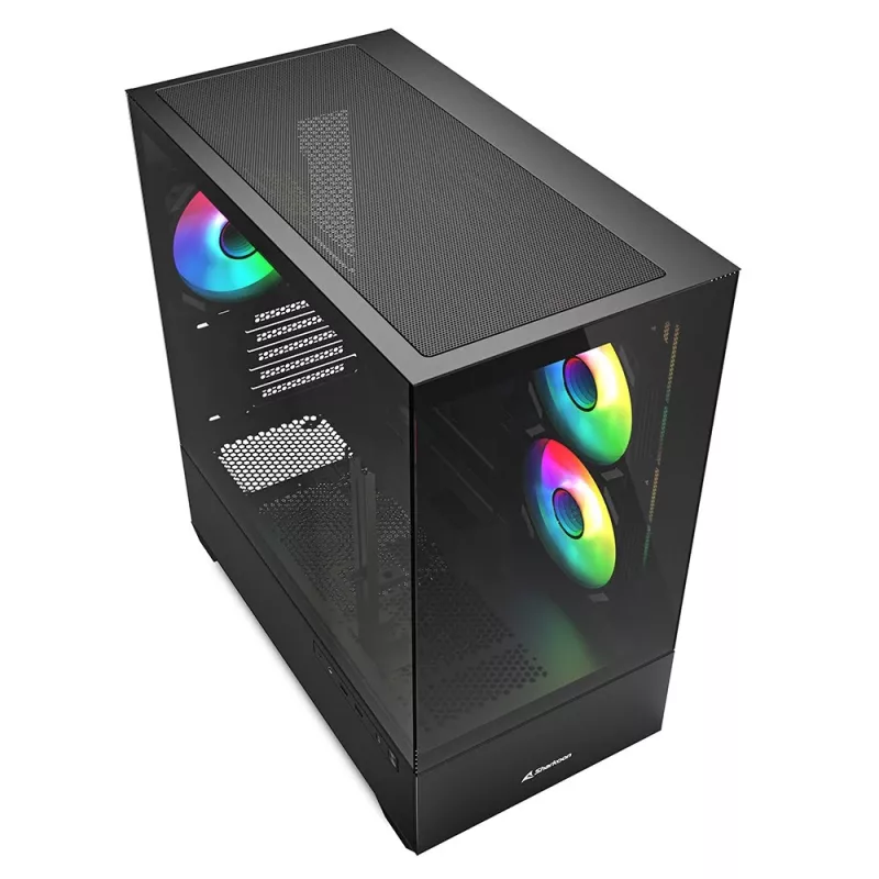 Κουτί PC Sharkoon MK6 RGB Midi Tower Λευκό