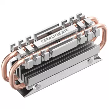 Ψύκτρα/Ψυγείο GRAUGEAR G-M2HS06 Αλουμίνιο Χαλκός για M.2 NVMe SSD