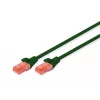 Καλώδιο δικτύου Digitus CAT 6 U/UTP RJ-45 3m Πράσινο