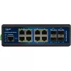 Βιομηχανικό switch PoE ALLNET ALL-SGI8112PMJ 8+4 θύρες