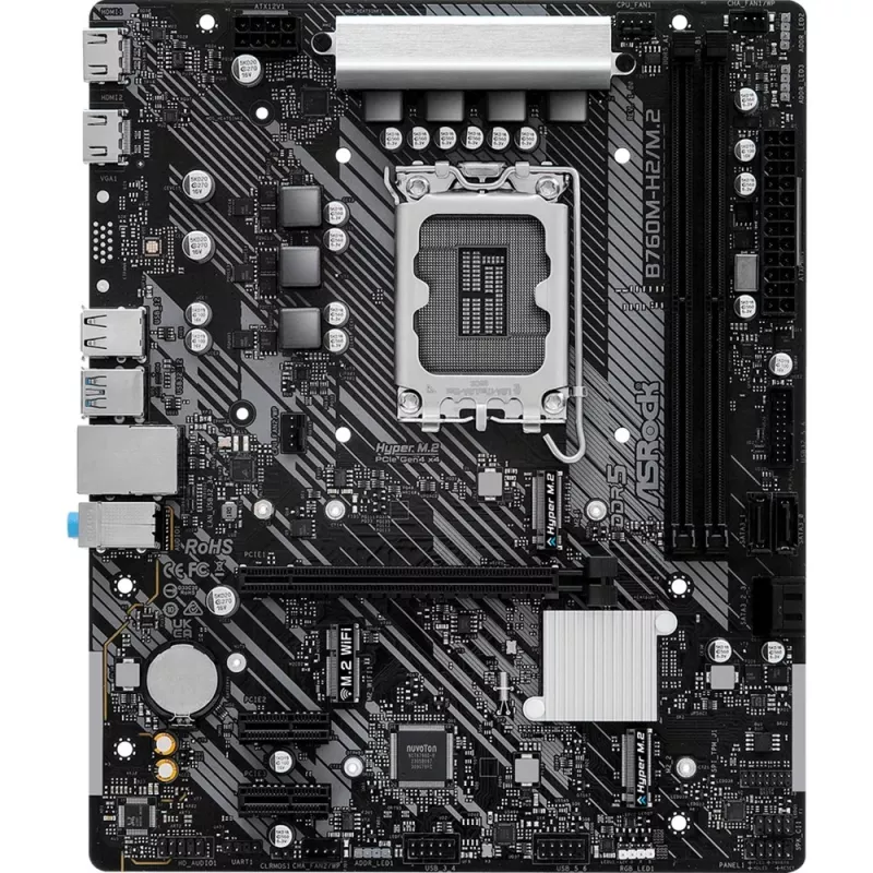 ASRock B760M-H2/M.2 DDR5 LGA1700 Micro-ATX Μητρική