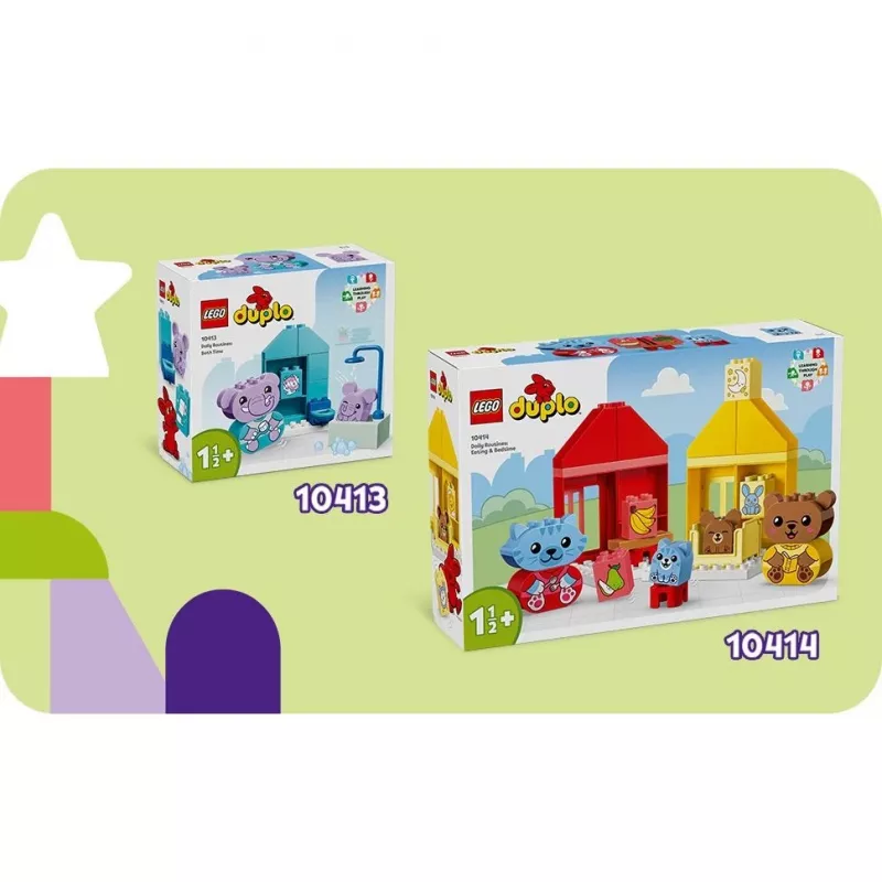 LEGO DUPLO Οι Πρώτες μου Καθημερινές Ρουτίνες: Φαγητό & Ώρα Ύπνου 10414