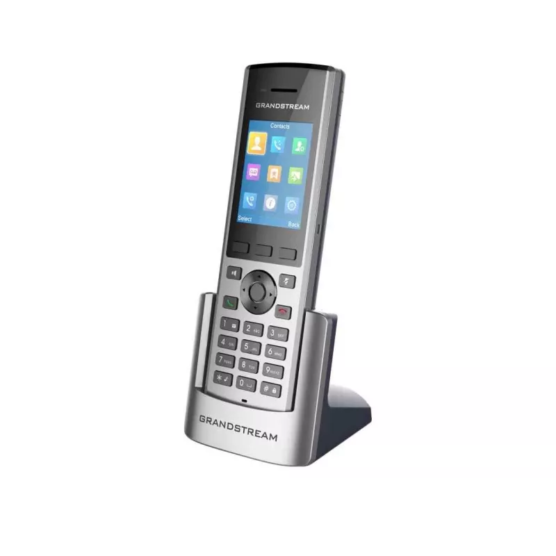 IP Phone Grandstream Networks DP730 μαύρο γκρι