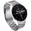 Smartwatch Garett Quantum — ανοξείδωτο ατσάλι ασημί
