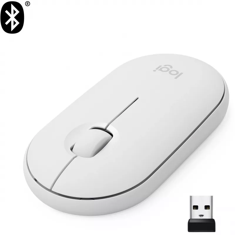 Ποντίκι USB Οπτικό Ασύρματο M350/WEISS 910-005716 Logitech
