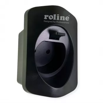 ROLINE βάση τοίχου για καλώδιο φόρτισης ηλεκτρικού αυτοκινήτου, με θήκη καλωδίου και μηχανισμό κλειδώματος (19.08.0090)