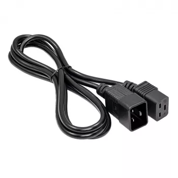 Καλώδιο επέκτασης server Akyga AK-UP-03 IEC C20 σε C19, 1,8 m, μαύρο