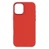 Θήκη πλάτης FIXED για Apple iPhone 16 Plus — MagFlow υγρή σιλικόνη, κόκκινο