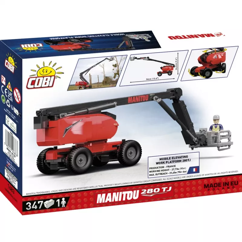 COBI Manitou 280 TJ τουβλάκια 347 τεμάχια από 6 ετών
